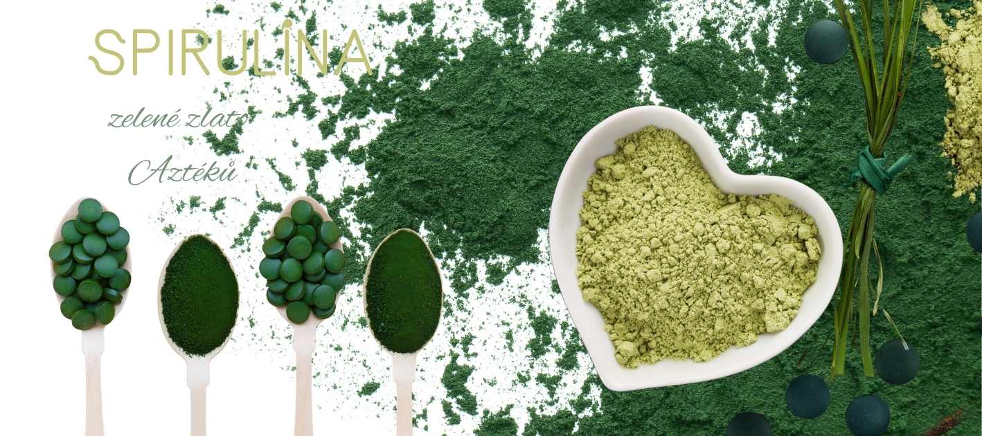 Spirulína - zelené zlato Aztéků a její účinky v kosmetice